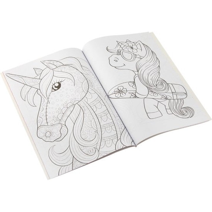 Einhorn Mal- &amp; Activitybuch A4 64 Seiten von GRAFIX — Bild 7