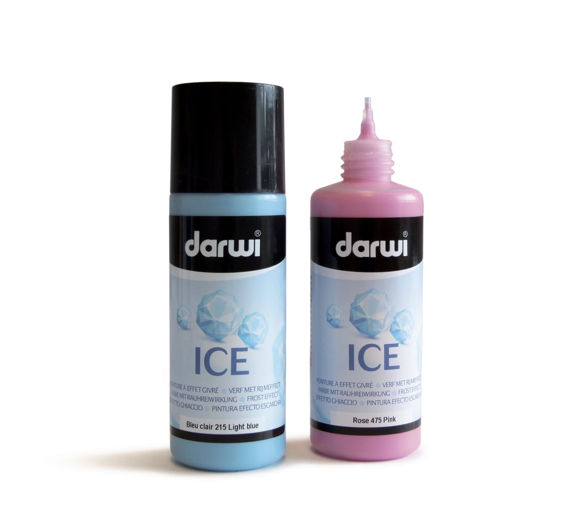Eiseffekt-Farbe DARWI Ice 80 ml, Hellgrün