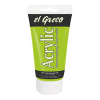 El Greco Acrylfarbe 150 ml – hell Zinnober Grün