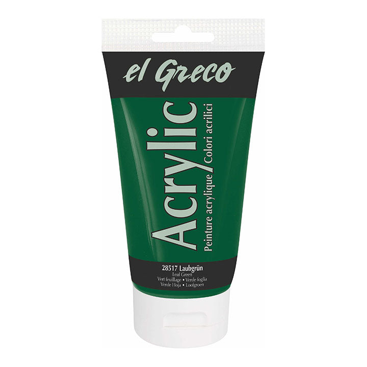 El Greco Acrylfarbe 150 ml – Blattgrün
