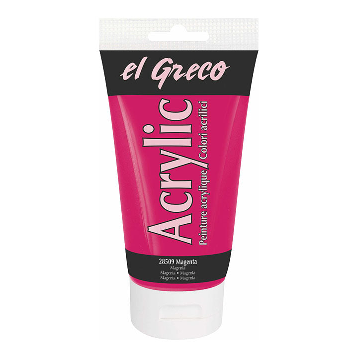 El Greco Acrylfarbe 150 ml – Magenta
