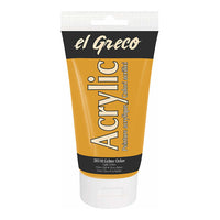 El Greco Acrylfarbe 150 ml – hellgelb Ocker