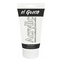 El Greco Acrylfarbe 150 ml – Titandioxidweiß