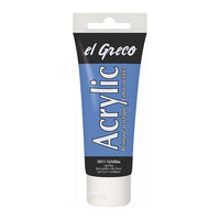 El Greco Acrylfarbe 75 ml | verschiedene Farben - Blassblau
