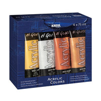 El Greco Metallic-Acrylfarben von Kreul — Bild 1