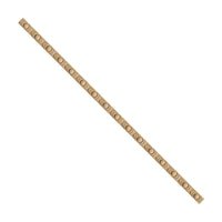 Elastic wood stripe 100 cm – Punktmuster 1,9 x