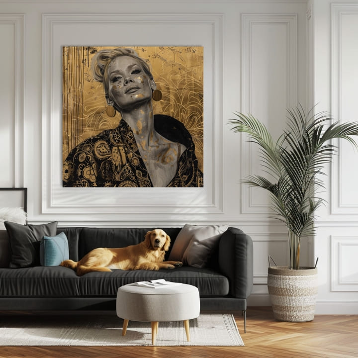 Elegantes Wandbild Frau „Selbstbewusstsein“ | verschiedene Größen — Bild 7