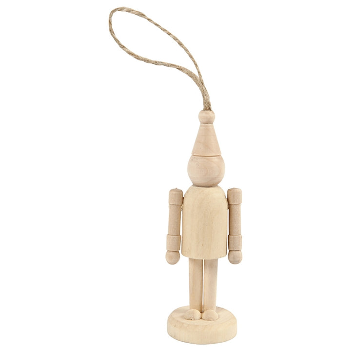Elfen-Ornament aus Holz — Bild 1