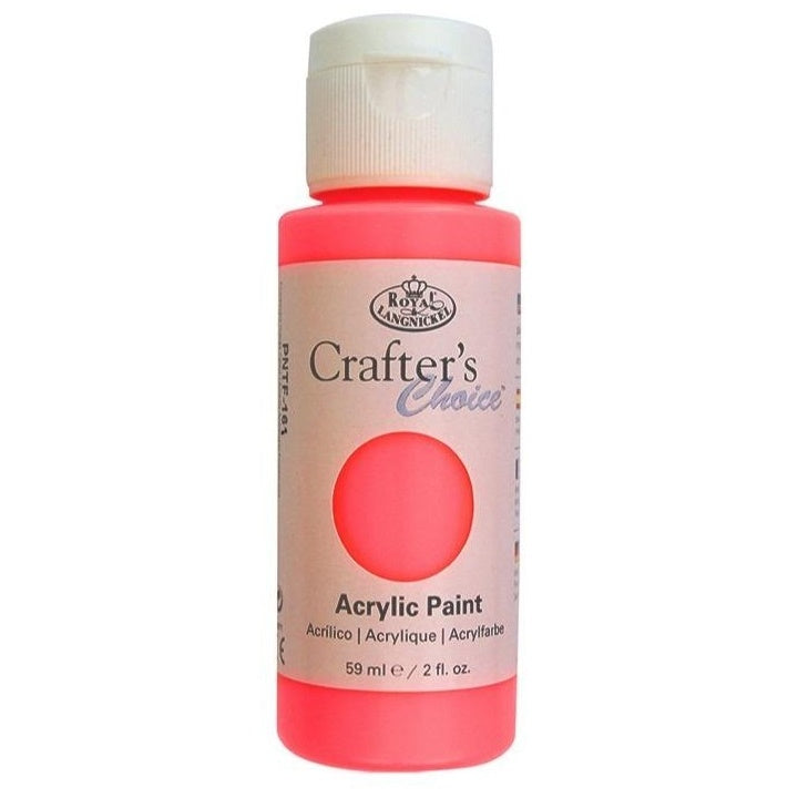 Essentials Acrylfarbe FLUORESCENT 59 ml – 163 - Fluorescent Scarlet