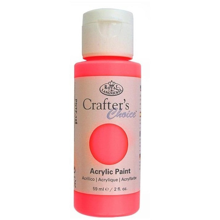 Essentials Acrylfarbe FLUORESCENT 59 ml – 166 - Fluorescent Cochineal