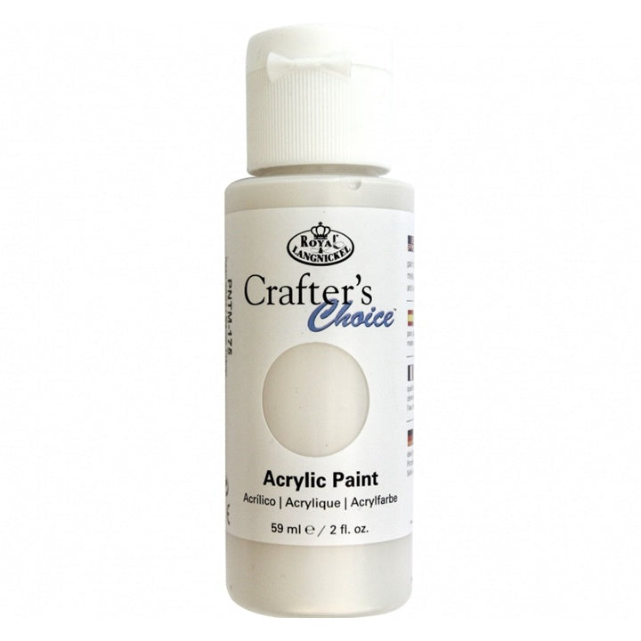 Essentials Acrylfarbe Metallic-Perlmutt - 59 ml – 175 - perlweiß