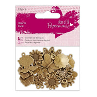 Exklusives Set mit metallischen Blumen und Schmetterlingen — Bild 2