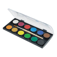 Faber-Castell Aquarellfarben 24 mm - 12 Farben — Bild 1