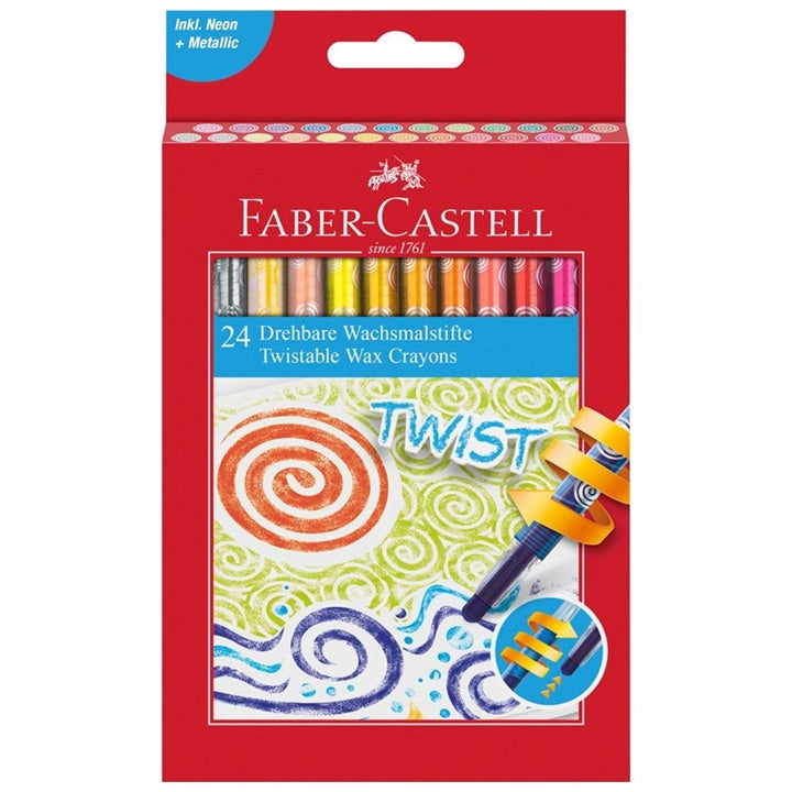 Faber-Castell ausdrehbare Wachsmalstifte Twist | verschiedene Sets — Bild 3