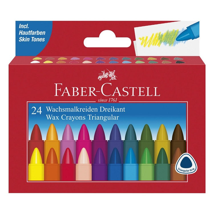 Faber Castell Dreieckige Wachsmalkreiden — Bild 1