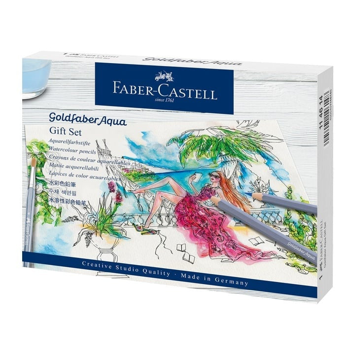 Faber-Castell Goldfaber Aqua Aquarellstifte Geschenk-Set — Bild 2