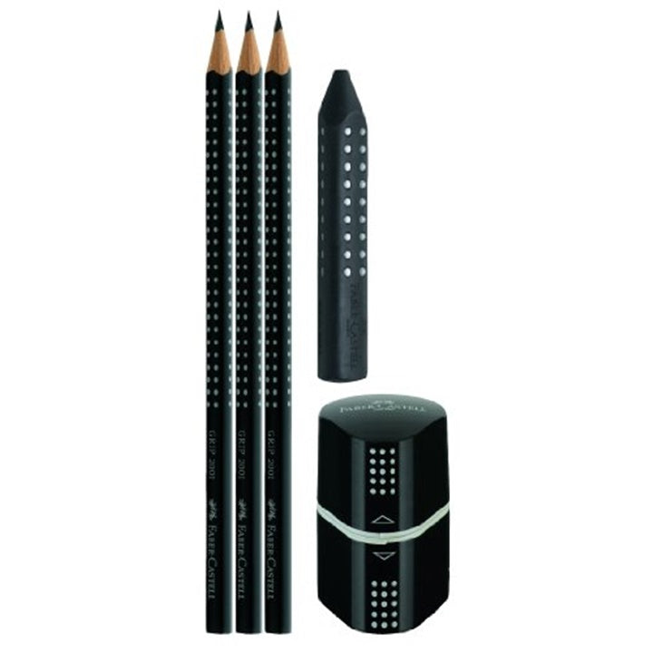 Faber-Castell Grip 2001 Bleistift-Set mit Zubehör — Bild 2