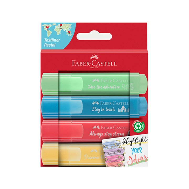 FABER CASTELL highlighter set 4 stück — Bild 2