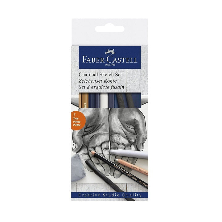 Faber-Castell Kohle-Skizzier-Set — Bild 1