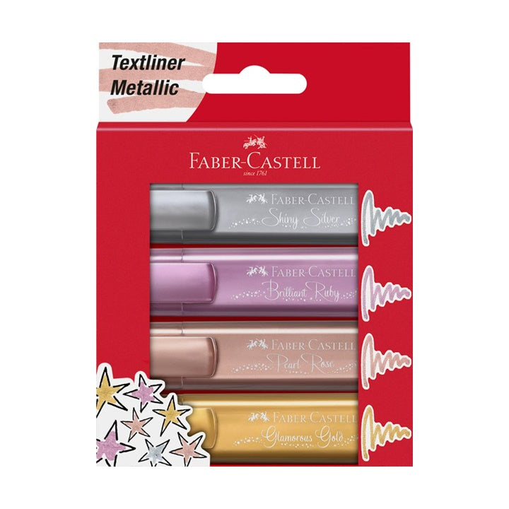 Faber Castell Metallic Textmarker Set — Bild 1