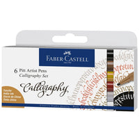 Faber-Castell Pitt Kalligraphie-Stifte - 4er-Set — Bild 3