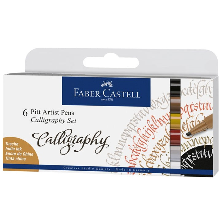Faber-Castell Pitt Kalligraphie-Stifte - 4er-Set — Bild 3