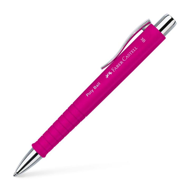 Faber-Castell Poly Ball XB Kugelschreiber mit blauer Tinte | verschiedene Designs — Bild 7