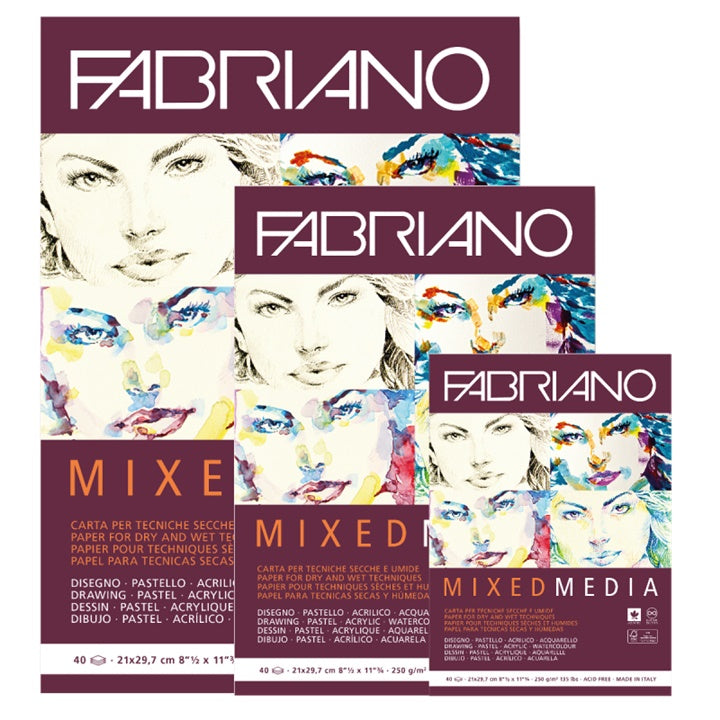 FABRIANO Mixed Media Skizzenblock | verschiedene Formate — Bild 1