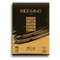 FABRIANO SKETCH Skizzenblock mit Spiralbindung | verschiedene Größen — Bild 4