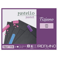 FABRIANO Tiziano Skizzenblock für Pastell – Schwarz, verschiedene Größen — Bild 2