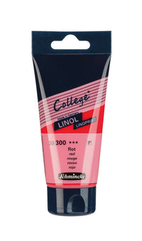 Schmincke College Linol Linoldruckfarbe 75 ml – 300 Rot