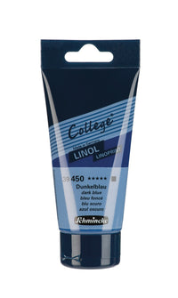 Schmincke College Linol Linoldruckfarbe 75 ml – 450 Dunkelblau