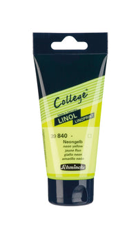 Schmincke College Linol Linoldruckfarbe 75 ml – 840 Neongelb