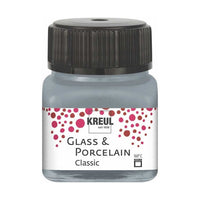 HOBBY Line Porcelain Metallic 160°C Porzellanfarbe – 46 - metallic Silber