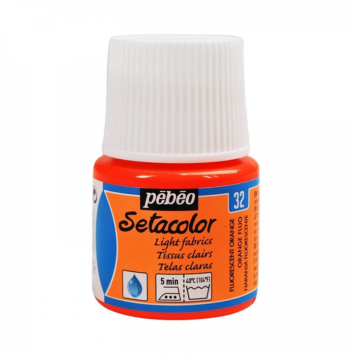 Pebeo Setacolor Light Textilfarbe 45 ml – Kobalt Blau