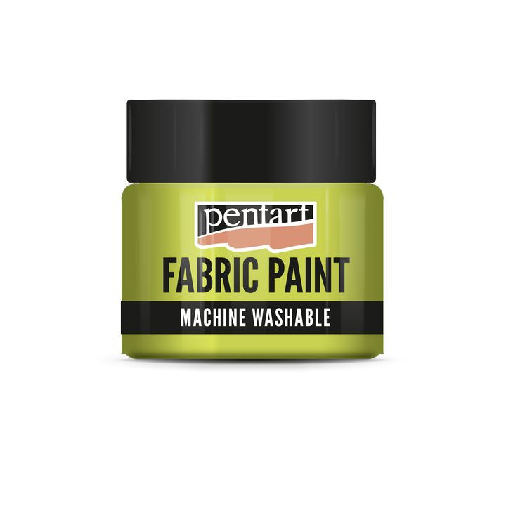 Pentart Textilfarbe leuchtend im Dunkeln 30 ml – Gelb