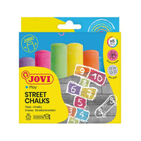 Farbige Jumbo Kreiden JOVI 6 Stück — Bild 5