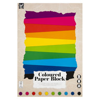 Farbiger Papierblock 24 x 34 cm 20 Blatt — Bild 2