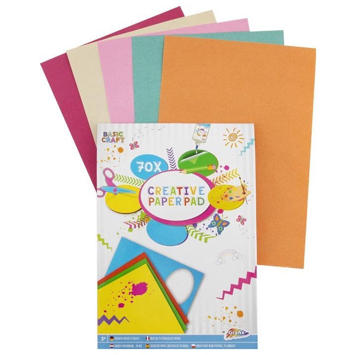 Farbpapier A4 - Set mit 70 Blatt — Bild 2