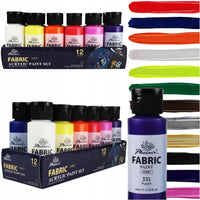 Farbset für Textilien Phoenix 12–24 x 59 ml