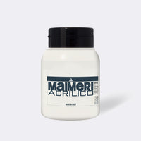 Feine Acrylfarbe MAIMERI Acrilico 1000 ml – Titanweiß