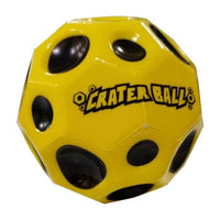 Fidget Crater Ball Antistress-Ball – Gelb — Bild 2
