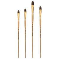 Filbert-Pinsel Multicolor PanArt 5544 mit Holzstiel | ARTMIE