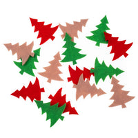 Filz Weihnachtsaufkleber | Baum 15 Stück — Bild 1