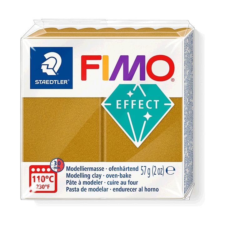 FIMO Effect Modelliermasse in Stein-Optik, geeignet für Einsteiger und fortgeschrittene Künstler.