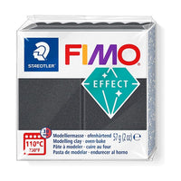 FIMO Effect Modelliermasse 57 g mit praktischer Unterteilung in 8 Portionen zum leichten Mischen.