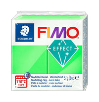 FIMO Effect Modelliermasse 57 g nach dem Härten im Ofen bei 110 Grad Celsius für 30 Minuten.