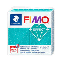FIMO Effect Modelliermasse 57 g mit praktischer Unterteilung in 8 Portionen zum leichten Mischen.