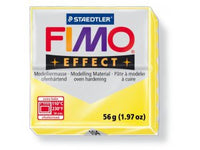 FIMO Effect Modelliermasse ofenhärtend - 56 g – 104 - Transparentá Gelb