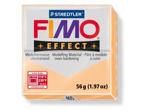 FIMO Effect Modelliermasse ofenhärtend - 56 g – 405 - Pastell Orange